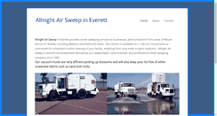 Desktop Screenshot of everettsweeping.com