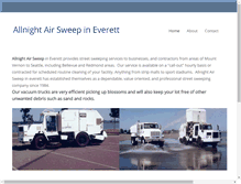 Tablet Screenshot of everettsweeping.com